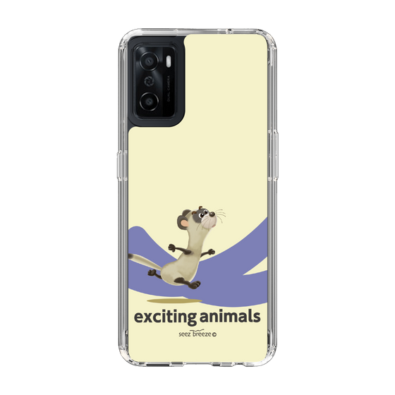 スリムプロテクションケース［ フェレット-exciting animals ］