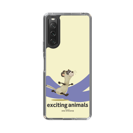 スリムプロテクションケース［ フェレット-exciting animals ］