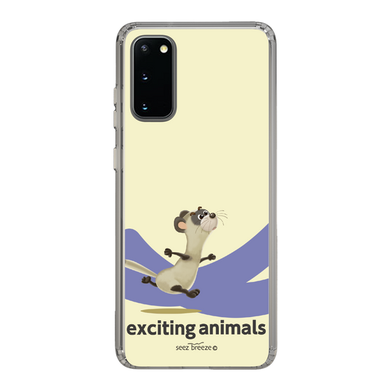 スリムプロテクションケース［ フェレット-exciting animals ］