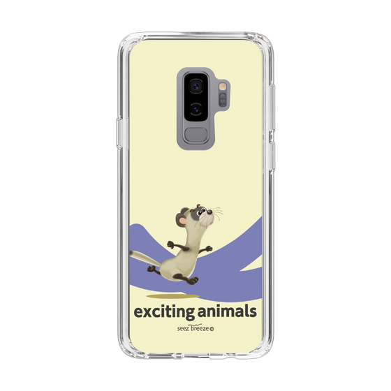 スリムプロテクションケース［ フェレット-exciting animals ］