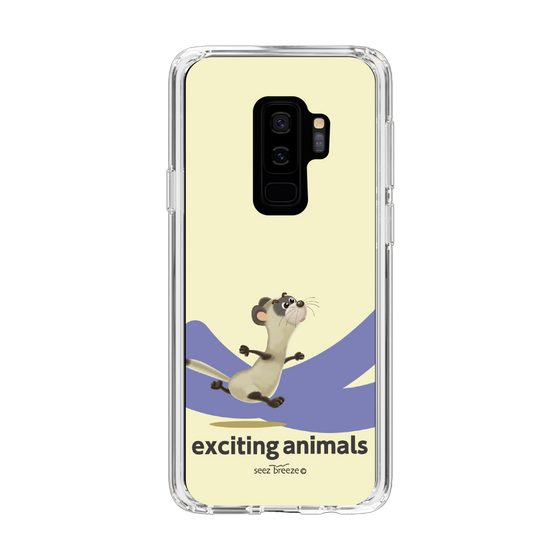 スリムプロテクションケース［ フェレット-exciting animals ］