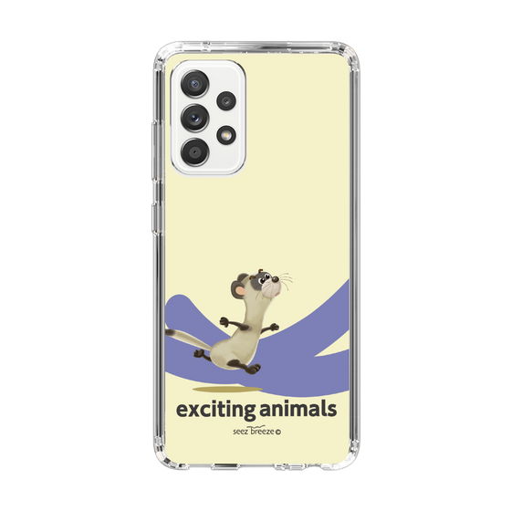 スリムプロテクションケース［ フェレット-exciting animals ］