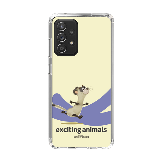 スリムプロテクションケース［ フェレット-exciting animals ］