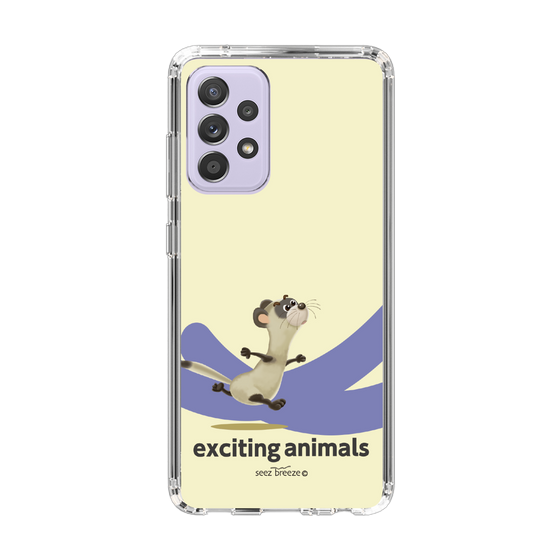 スリムプロテクションケース［ フェレット-exciting animals ］