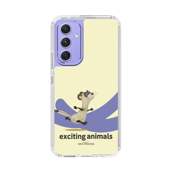 スリムプロテクションケース［ フェレット-exciting animals ］