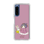 スリムプロテクションケース［ 女の子とうさぎ ］